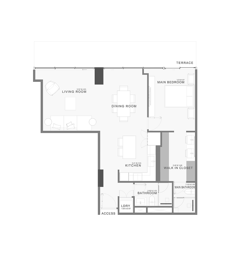 Apartment A Prime Floor Plan